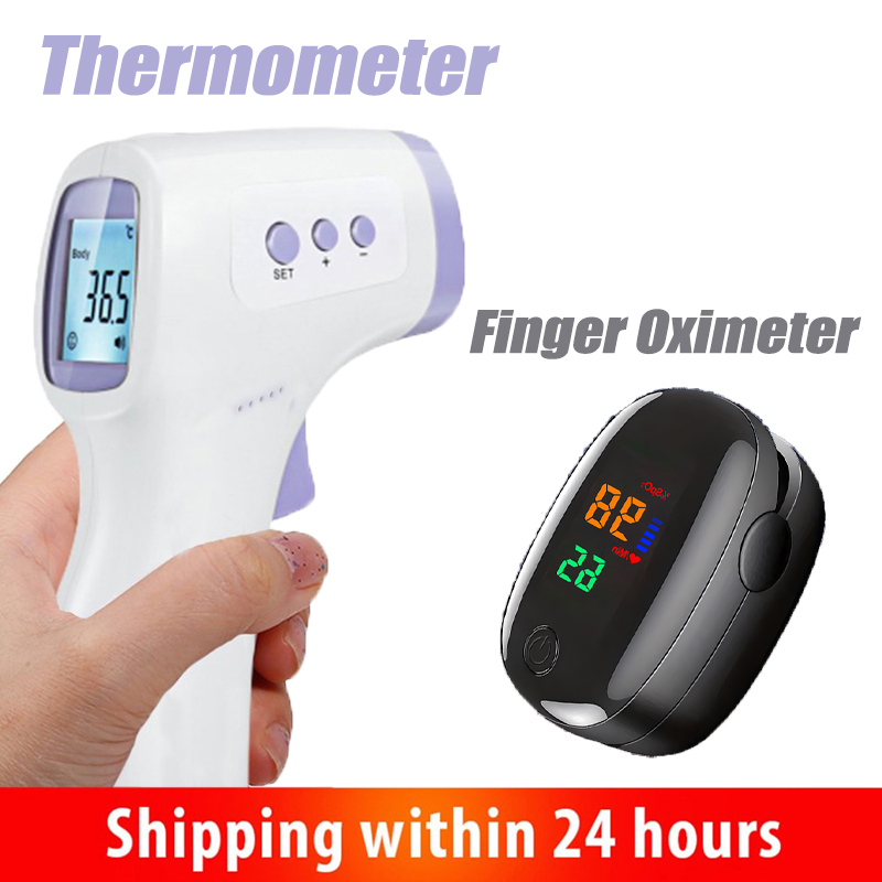 Pulse Oximeter - Termometro frontale a infrarossi senza contatto
