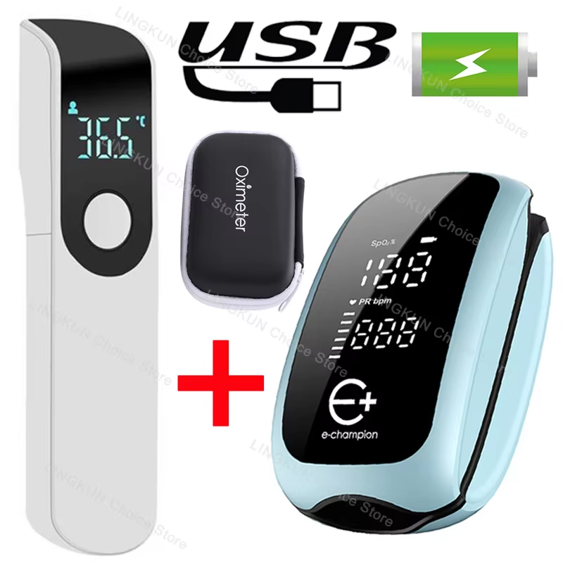 Pulse Oximeter - Ossimetro da dito con cinturino e