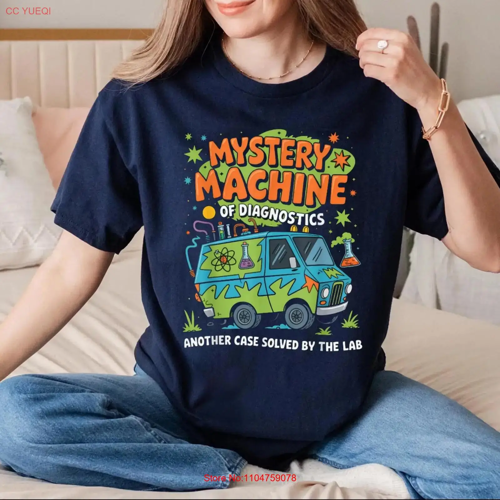 Medical Lab Week 2025 - Maglietta Mystery Machine of Diagnostics Lab