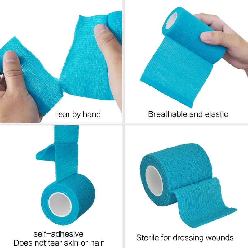 1/15pcs 4.8m Blu Sport Benda E - Medical Tape recensione e prezzo