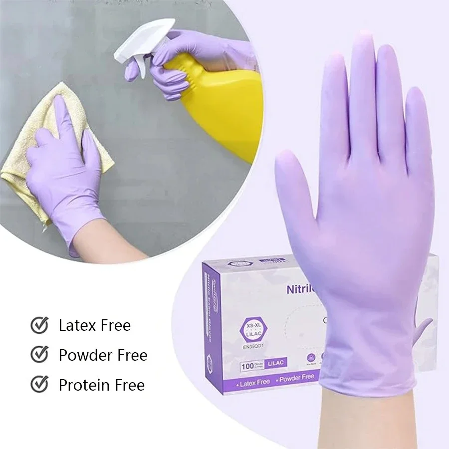 Guanti monouso in nitrile viol - Medical Gloves recensione e prezzo