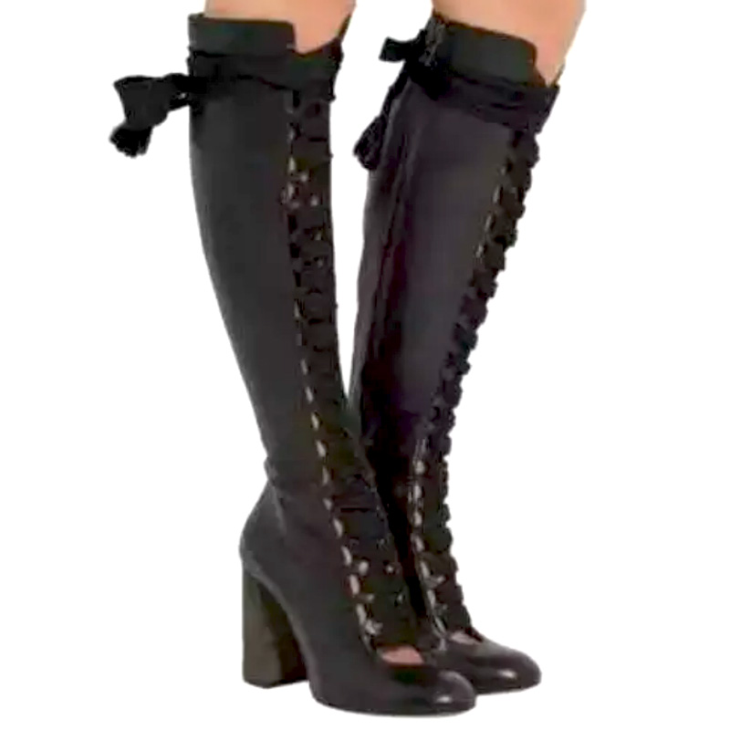 Moda Marrone Spesso Laccio Cro - Bandage recensione e prezzo
